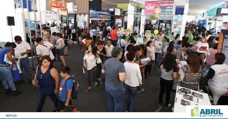 mejores inmobiliarias en Lima ventas altas en ferias 