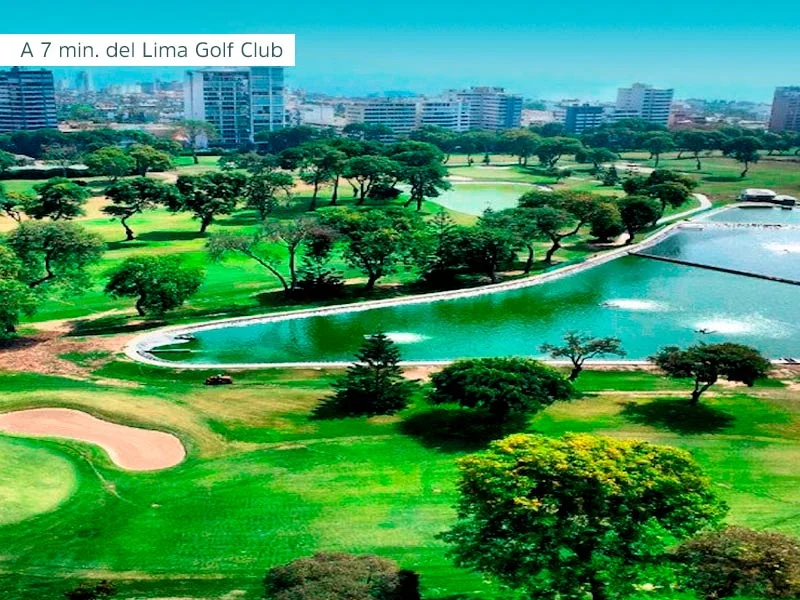 A 7 min. del Lima Golf Club
